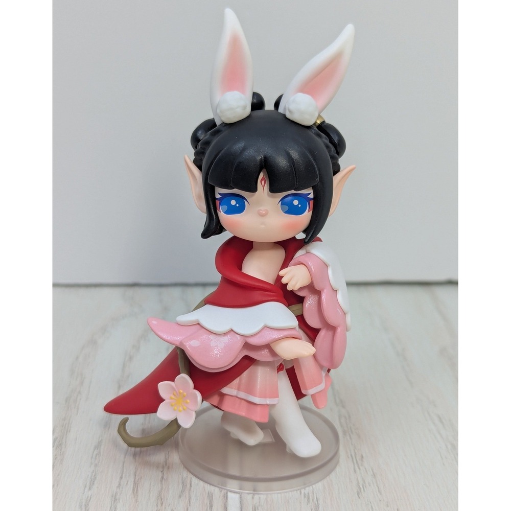 Rolife Suri Nine Elves Spirits Bunny Little Matchmaker red pink blind box figure